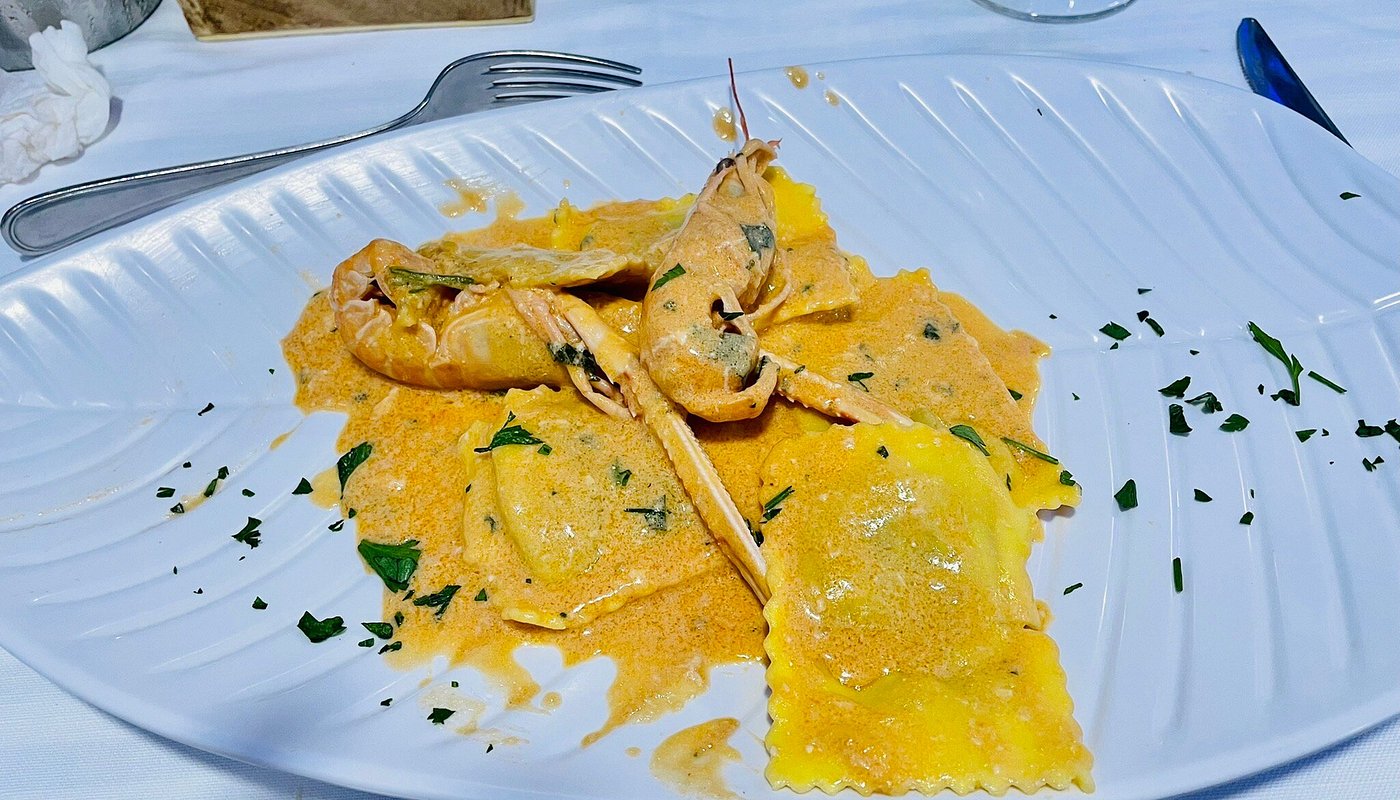 Ravioli di gambero — La Piovra
